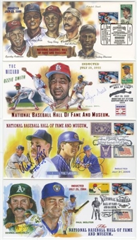 Hall of Fame Signed Induction Day First Day Covers (12)